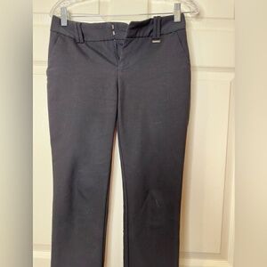 Womens Calvin Klein Modern Ankle‎ Pants Black  Size 0